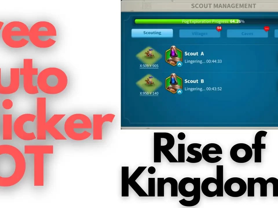 ROK Free Auto Clicker BOT