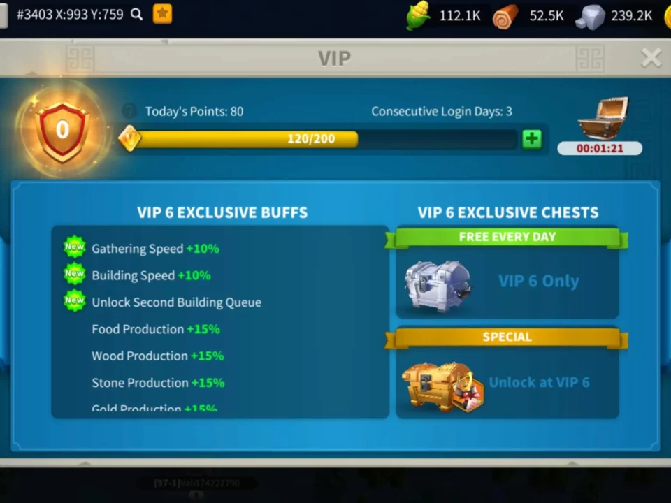 rise of kindoms vip 10