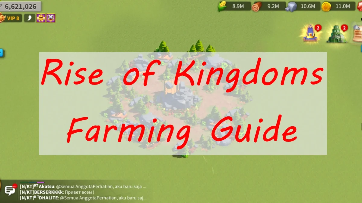 rise of kingdoms farm guide