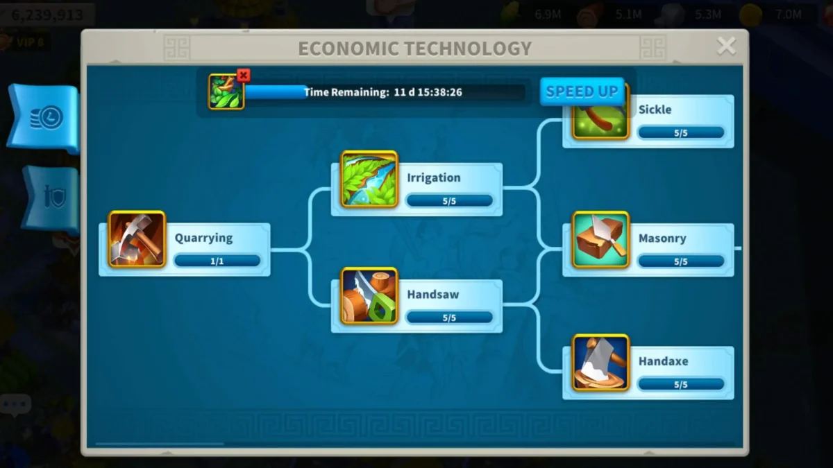 rise of kingdoms research tech tree