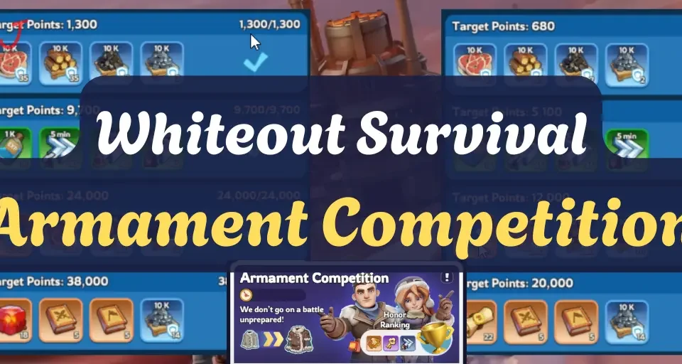 Whiteout Survival Armament Competition