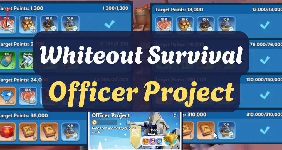 Whiteout Survival Officer Project