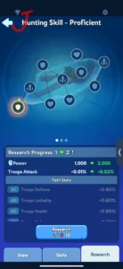 Whiteout Survival Experts Hunting Skill Prof